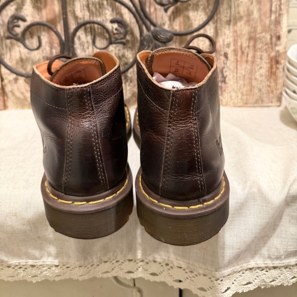 Chunky brown Dr. Marten  10 men 11 ladies large chukka boots main image 10